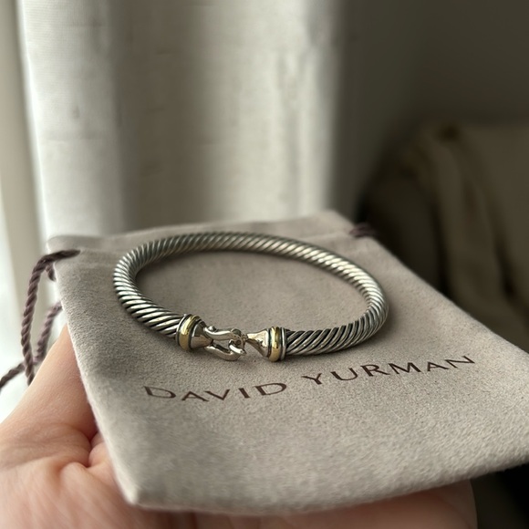 David Yurman Buckle Bracelet 5mm - Picture 1 of 8